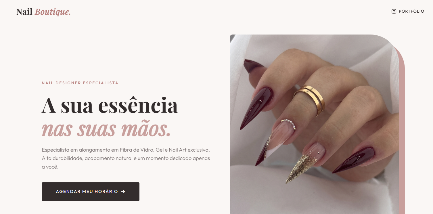 Projeto Nail Boutique